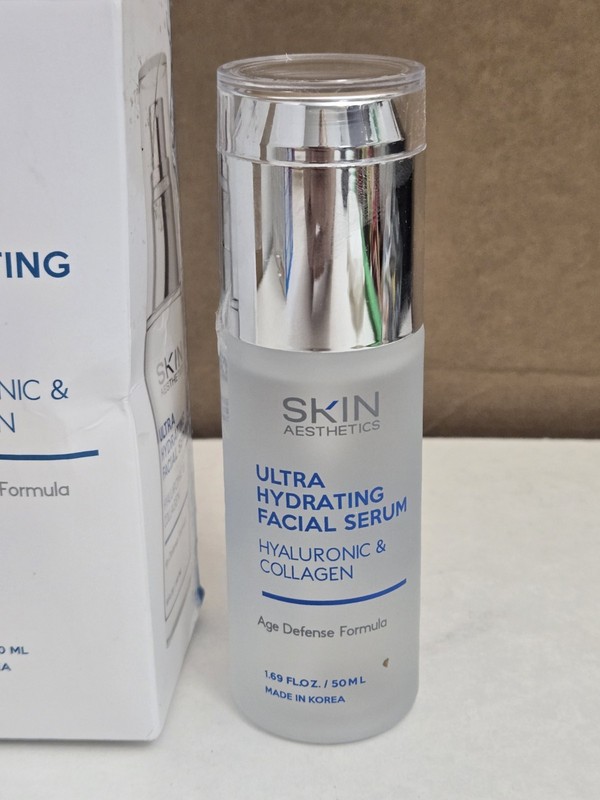 Skin Aesthetics Ultra Hydrating Facial Serum Hyaluronic Collagen 1.69oz 50ml gallery