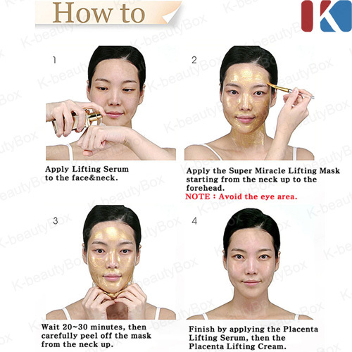 CLEDBEL Super Amazing Face Lift Program Gold Collagen Lifting Mask 70ml Peel-Off gallery