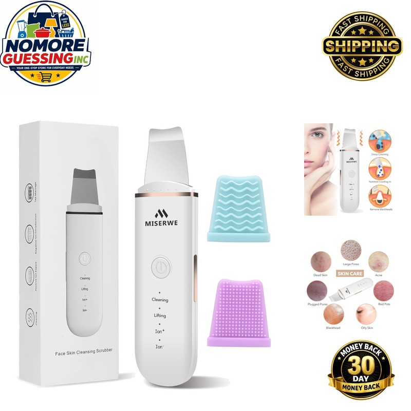 Luxury Skin Scrubber – Rechargeable Facial Cleanser with Gentle Deep Cleaning