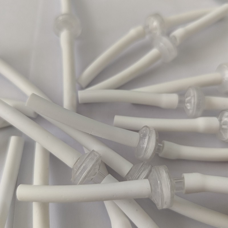 Replacement Connect Rubber Tubes 10/20/50Pcs Spare Part Cartridge Tip Home Use gallery