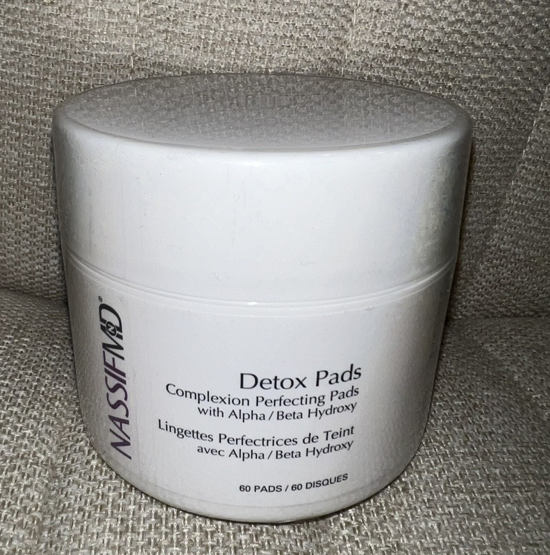 Nassif MD Detox Pads 60 Ct Complexion Perfecting Pads Alpha/Beta Hydroxy Sealed gallery