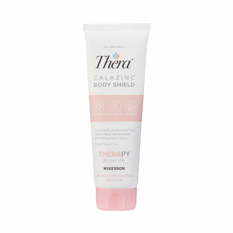 Thera Calazinc Body Shield Scented Skin Protectant Cream 4 oz. Tube 53-CZ4 12 Ct