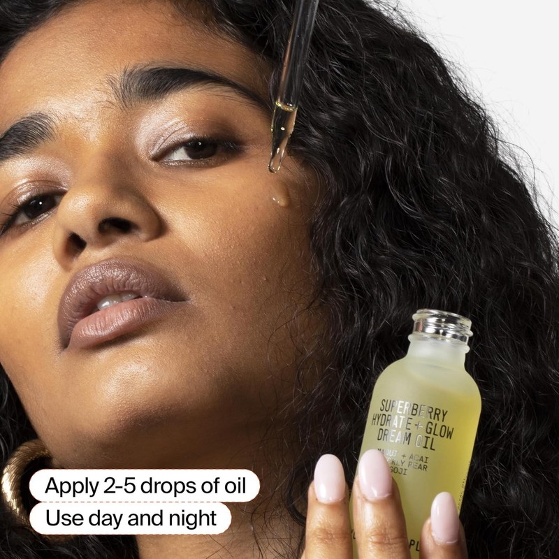 Youth To The People Superberry Hydrate + Glow Dream Face Oil, Vitamin C, 1oz gallery