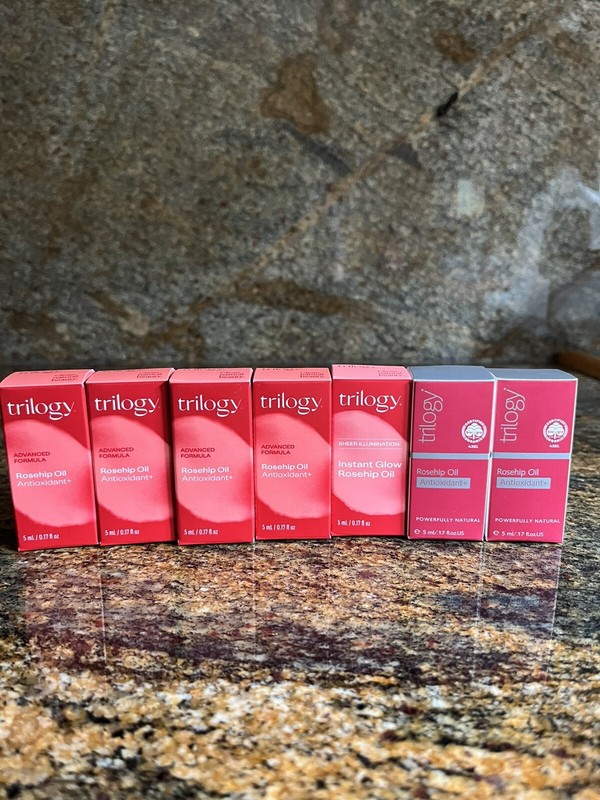 7 Trilogy Rosehip Oil Antioxidant ORGANIC Rosapene 5ml Total 35ml Travel