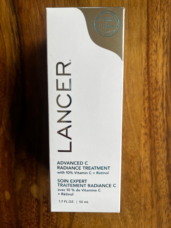 Lancer Advanced C Radiance Treatment Serum Retinol & 10% Vitamin C 1.7oz Sealed