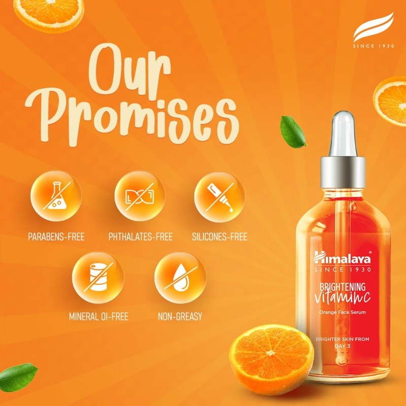 Vitamin C Orange Face Serum Niacinamide & Hyaluronic Acid Anti Aging Bright Skin gallery