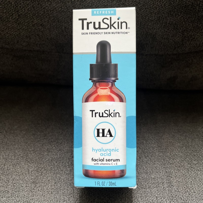 TRUSKIN Hyaluronic Acid Face Serum – Vitamin C + E, 1 oz (30 mL) New in Box