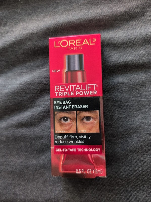L’Oreal Revitalift Triple Power Eye Bag Instant Eraser Full Sz New Original Box