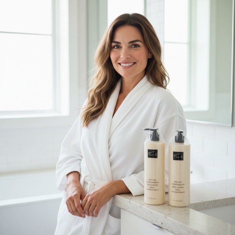(2) Signature Club A Anti Sag Extra Firming Body Lotion with Caviar Extract 16oz