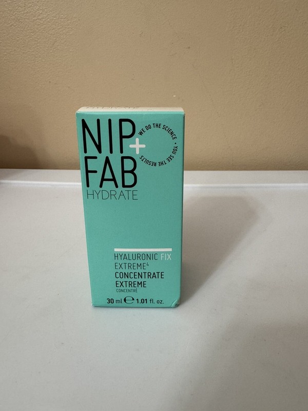 NIP + FAB HYDRATE HYALURONIC FIX EXTREME CONCENTRATE FULLSIZE 1.01 OZ NIB gallery