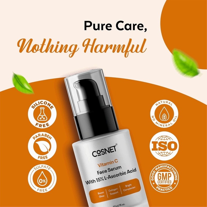 L-Ascorbic Acid C Serum Vitamin C Antioxidant Facial Skin Care 30ml gallery