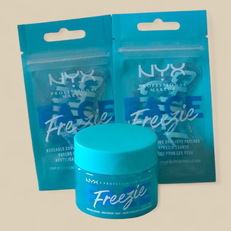 NYX Face Freezie Bundle Cooling Primer Moisturizer + 2 Reusable Eye Patch Sets gallery