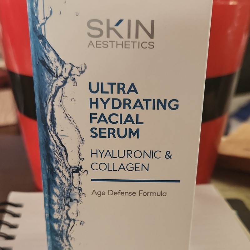 Skin Aesthetics Ultra Hydrating Facial Serum Hyaluronic Acid Collagen 1.69 fl oz