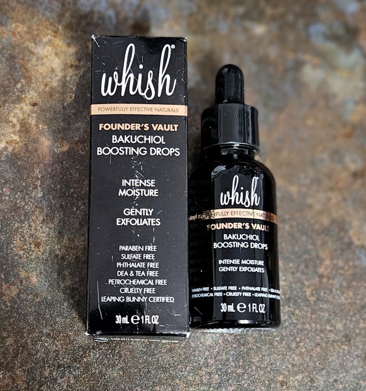 Whish Founder’s Vault Bakuchiol Boosting Drops 1 oz Intense Moisture $54 MSRP