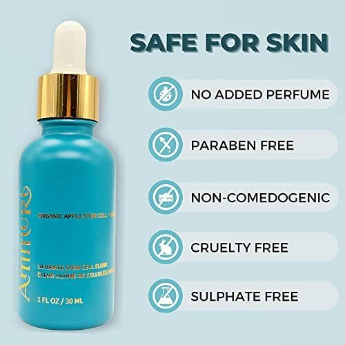 Ammuri Retinol Serum 5% with Apple Stem Hyaluronic Acid for Dark Circles, Acne & gallery