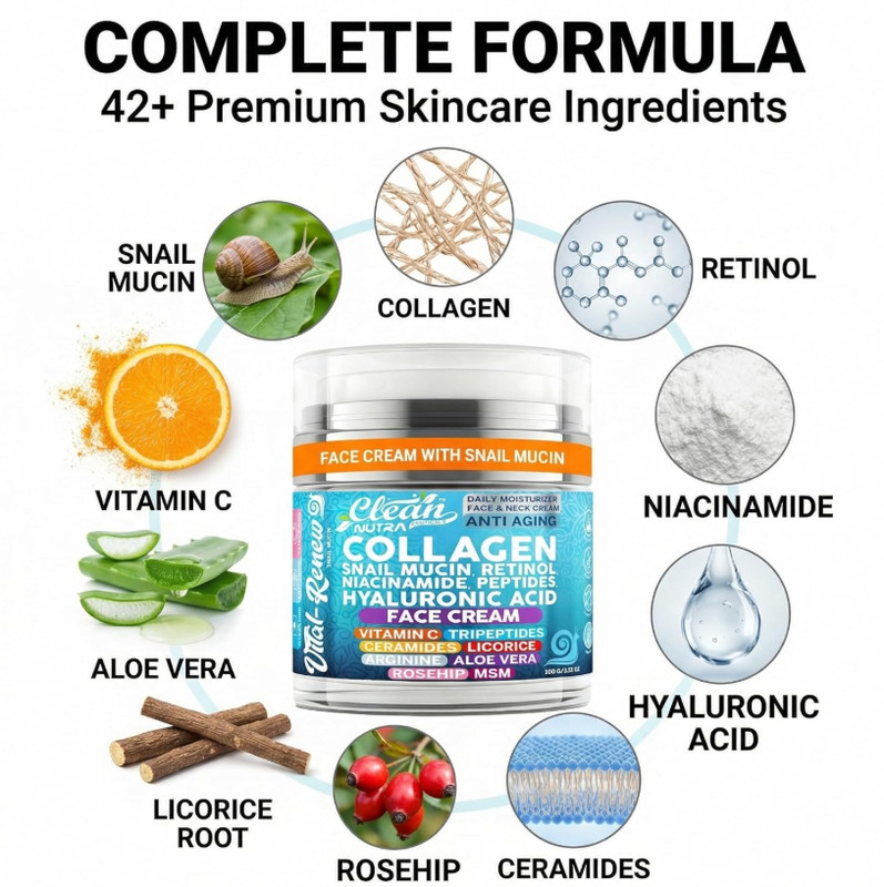 La mejor crema facial espesifica para rejuvenecer mas vitaminas y nutrientes