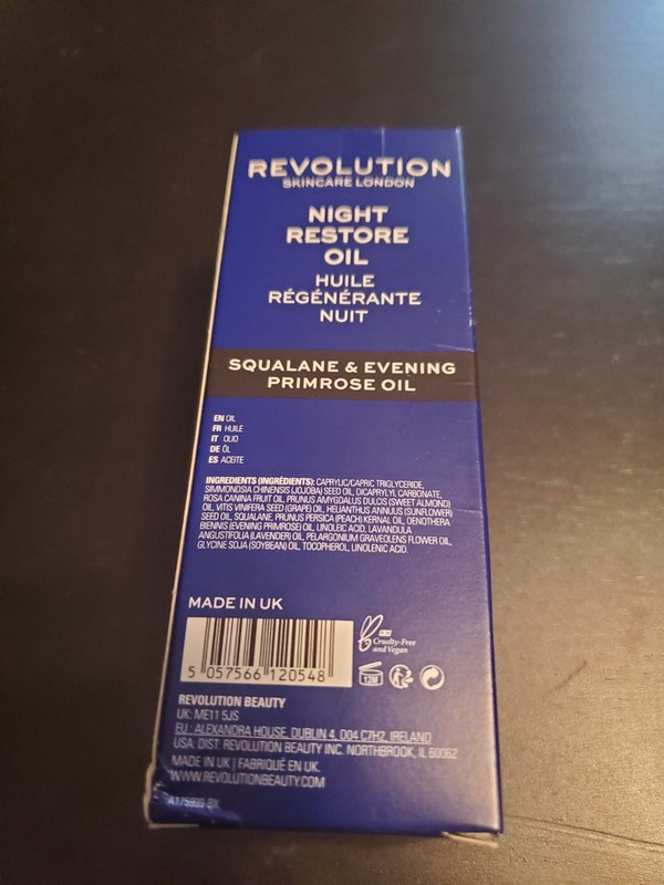 Revolution Skincare London Night Restore Oil 1.01 fl. oz gallery