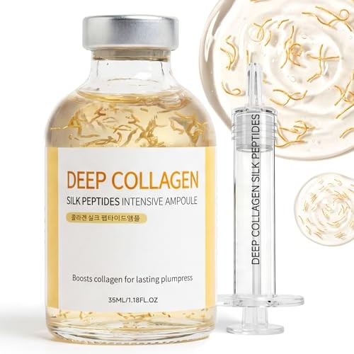 Deep Collagen Serum with Silk Peptide, Korean Anti-Aging Face Serum for gallery
