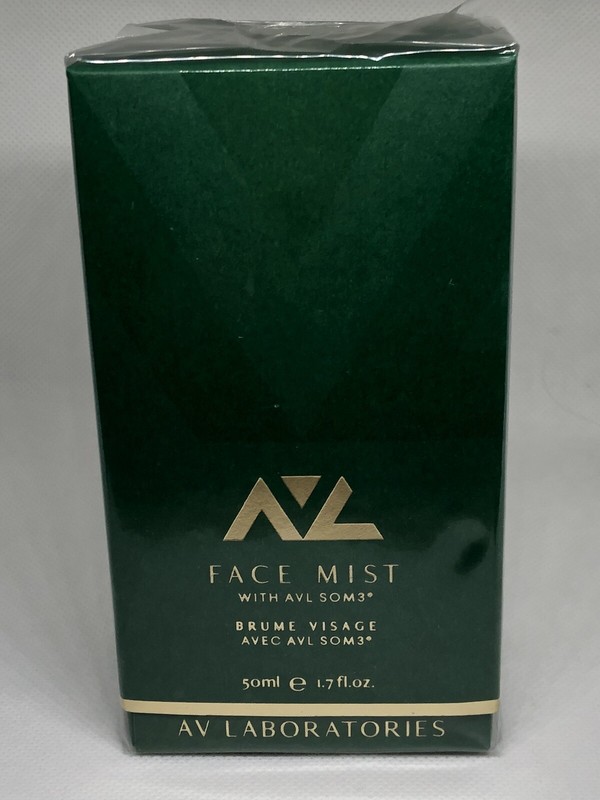 AV Laboratories Face Mist w AVL Som3 Full 1.7 Fl Oz/50 Ml, NEW/SEALED