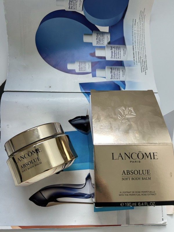 LANCOME Absolue Soft Body balm With Rose Extract 190ml / 6.4oz /New / $185 Value