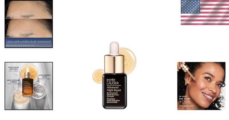 Advanced Night Repair Serum 0.23 Fl Oz - Hydrating & Anti-Aging Power gallery