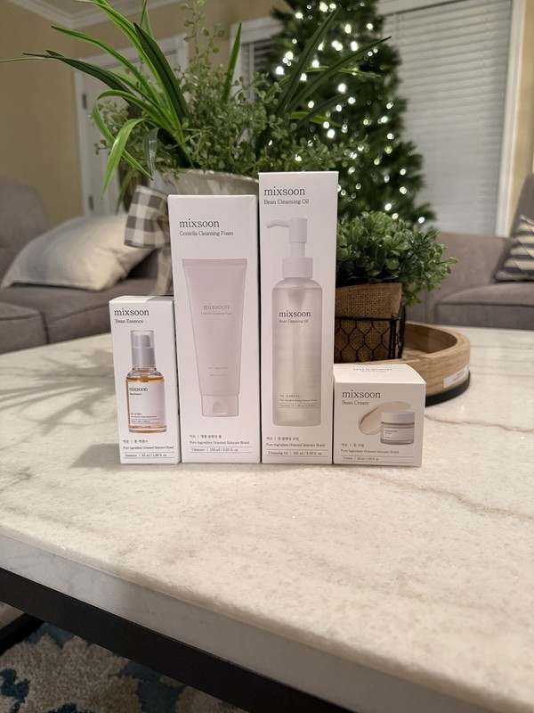 Mixsoon 4-Piece Skincare Bundle | Korean Vegan Routine | Full Size