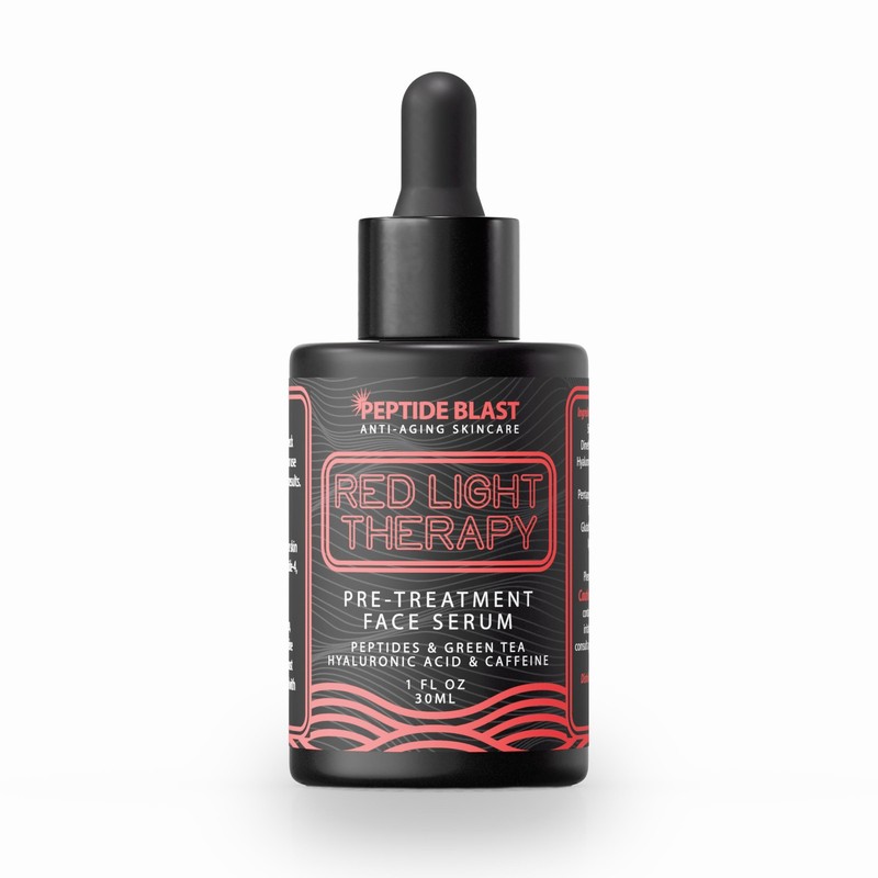 Red Light Therapy Activation Serum – Deep Penetration Technology with Green T…