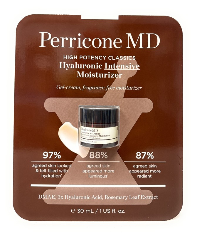 Perricone MD High Potency Classics Hyaluronic Intensive Moisturizer 1 oz 30mL