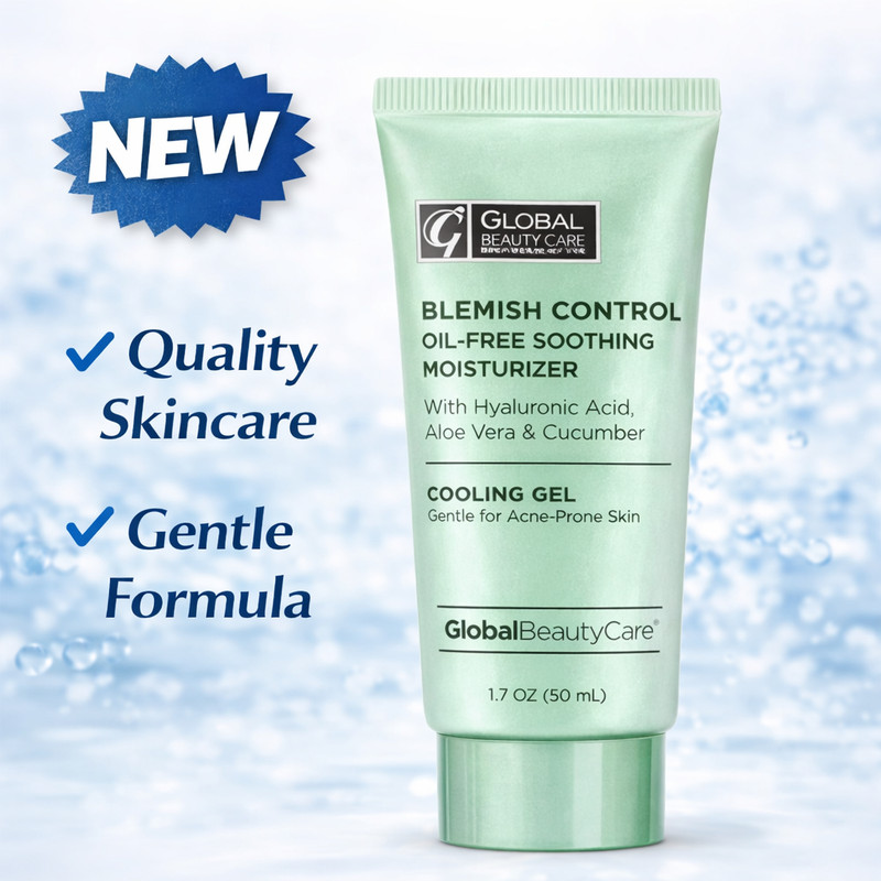 Oil-Free Cooling Gel Moisturizer Hyaluronic Acid Aloe Acne Skin Care 1.7oz gallery