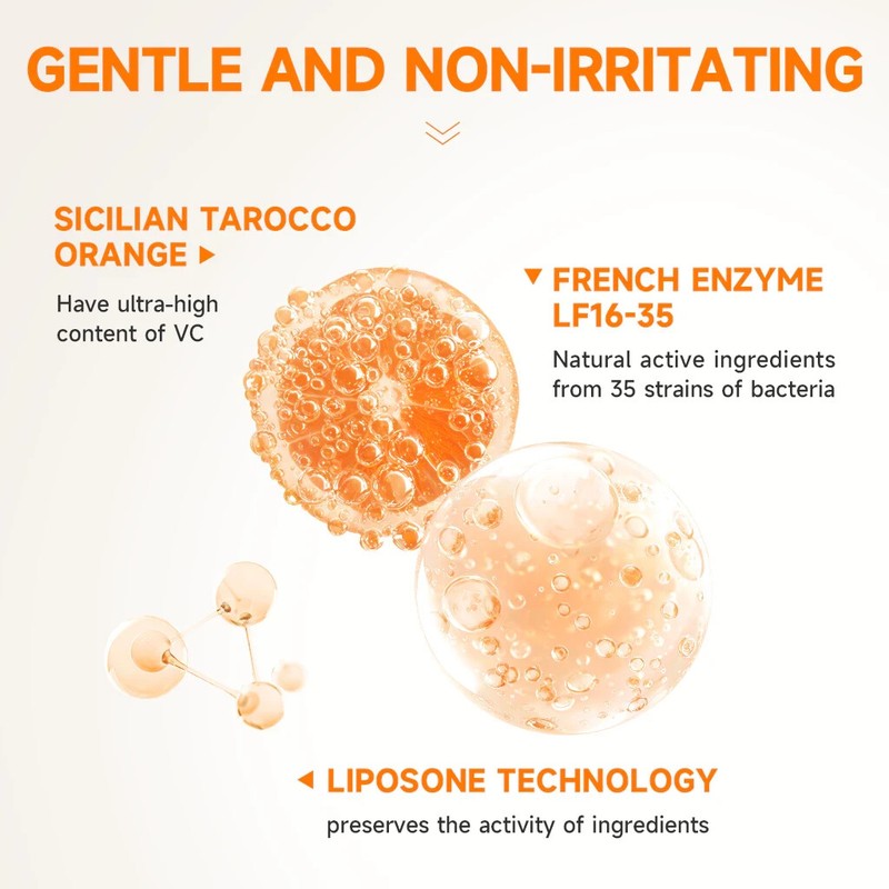 2x GMEELAN Original 50g Orange Enzymes Exfoliating Brightening Gel Free Shipping gallery