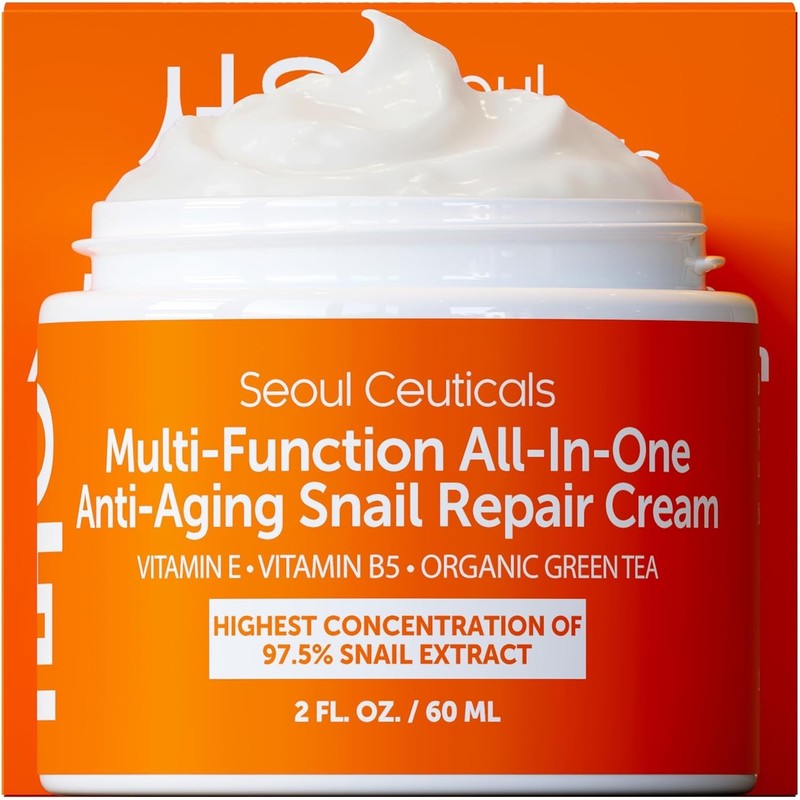 Luxurious Snail Mucin Moisturizer 2 oz - Organic Anti-Aging Skincare Solution gallery