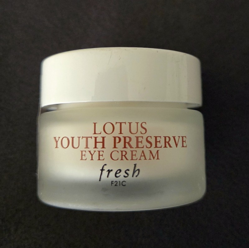 Fresh Lotus Youth Preserve Eye Cream – Boosts Under Eye Radiance 0.5oz MSRP $48