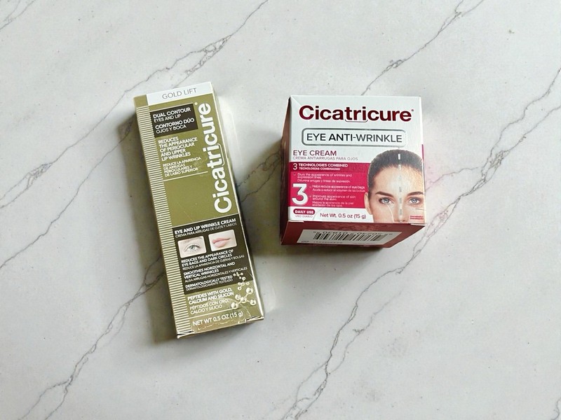 Cicatricure Anti-Wrinkle Eye Cream/Dual Contour Eye/Lip Cream 2 Pc Lot NEW gallery