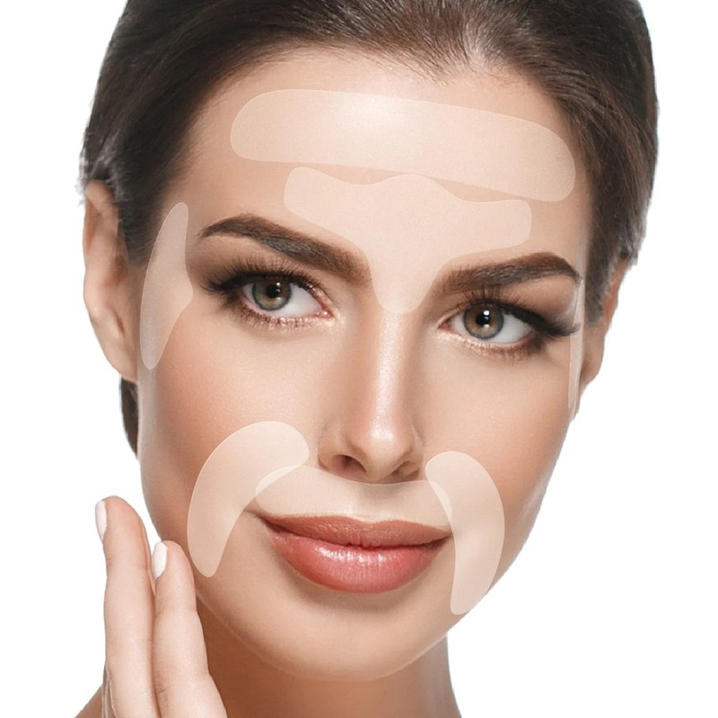 Face & Forehead Wrinkle Patches for Smooth Skin – 30 Day Supply