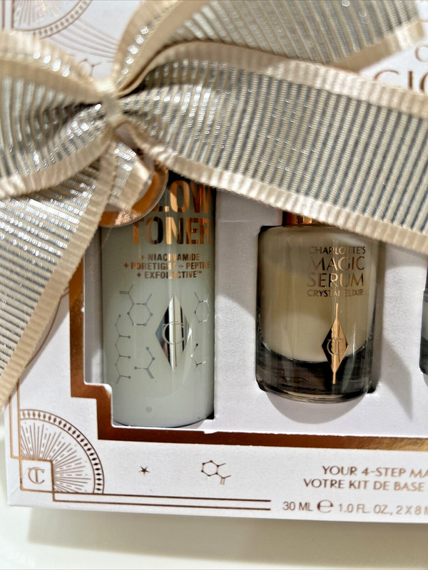 Charlotte Tilbury 4Step Magic+Science Kit Toner, Elixir, Facial Oil, Magic Cream gallery