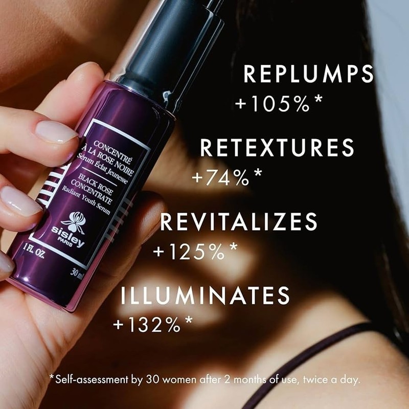 Sisley Black Rose Concentrate Radiant Youth Serum 1 FL OZ 30 ml *NEW* AUTHENTIC gallery