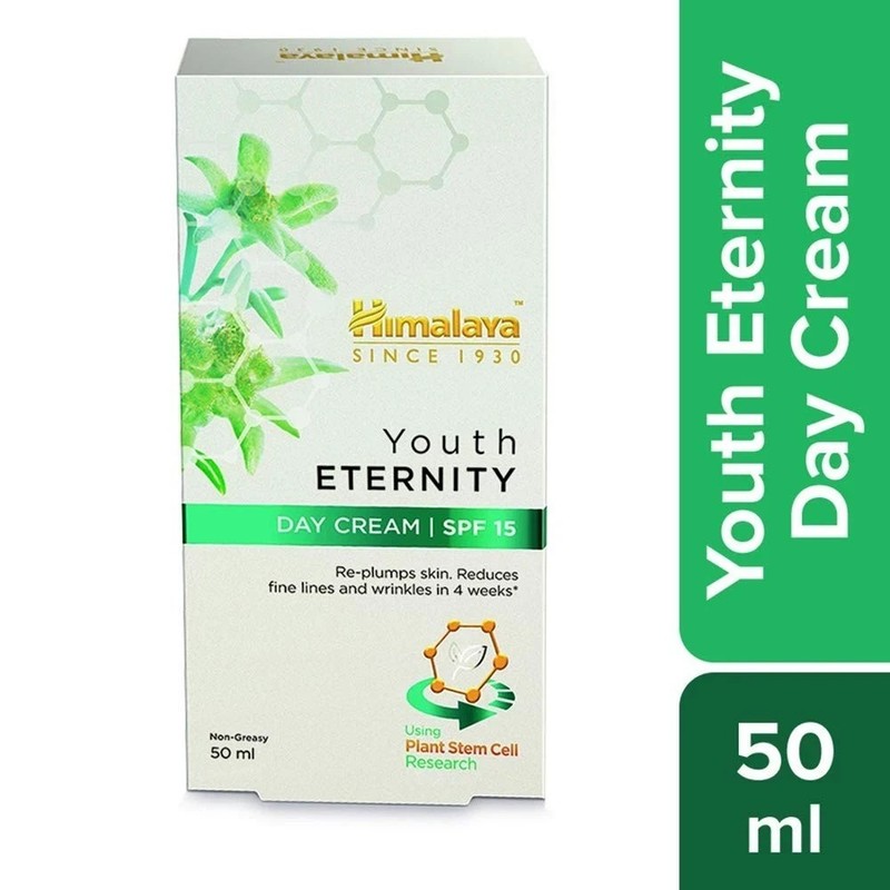 Himalaya Youth Eternity Day Cream reduces fine lines wrinkles 50 ml