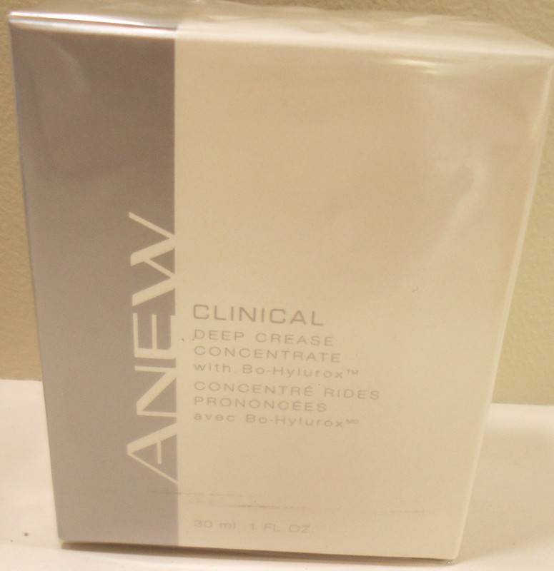 NIB Avon Anew Clinical Deep Crease Concentrate 1oz Anti-Aging for Mature Skin