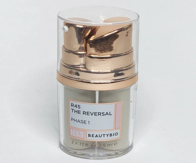 BeautyBio R45 The Reversal Phase 1 Maximum Concentration 2 x .17 oz – New No Box