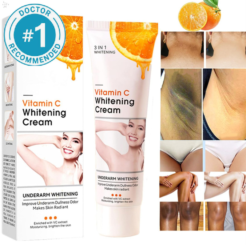 Crema pomada tratamiento para manchas oscuras en partes intimas, codos y axilas