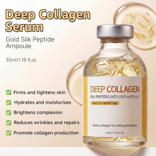 Deep Collagen Serum with Silk Peptide, Korean Anti-Aging Face Serum for gallery