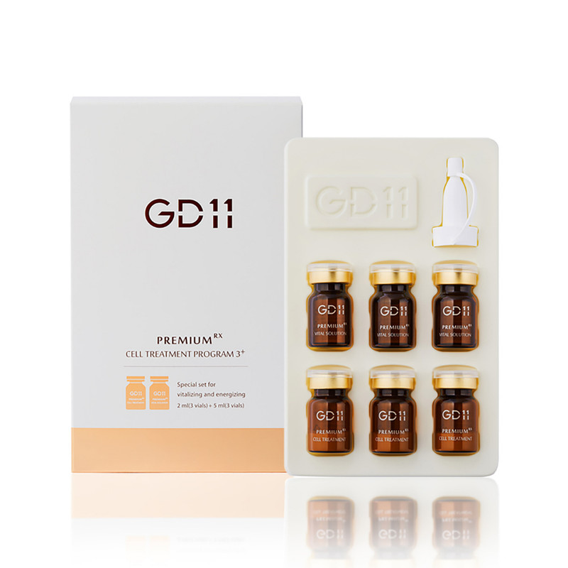 GD11 Premium Exosome Ampoule Set, Korean Stem Cell Serum for Glass Skin Glow gallery