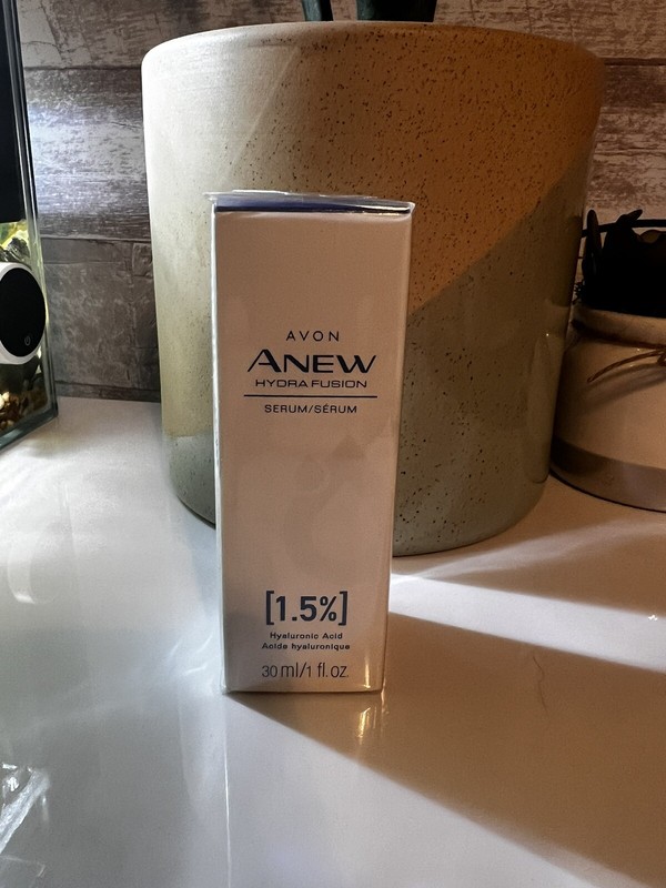 Avon Anew Hydra Fusion Serum 1.5% Hyaluronic Acid 1 Oz New In Sealed Box