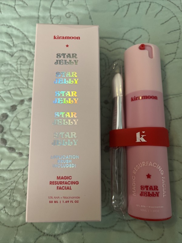 Kiramoon Star Jelly Magic Resurfacing Facial with Application Brush 1.69oz 50mL gallery