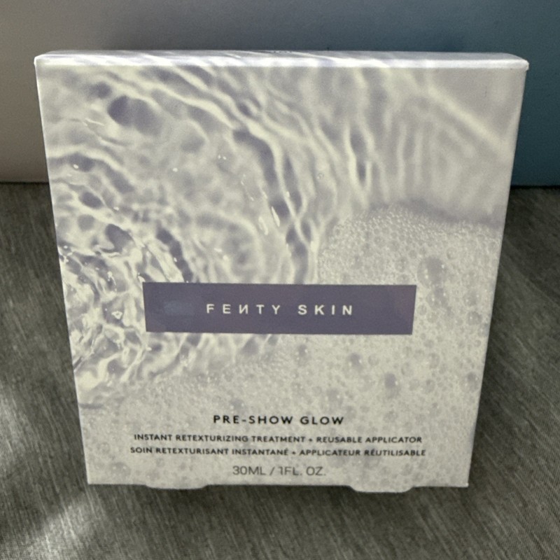 Fenty Skin Pre-Show Glow Instant Retexturizing Treatment W/Reusable Applicator