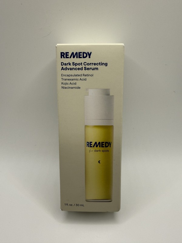Remedy Dark Spot Correcting Advanced Serum Retinol Tranexamic Niacinamide 1fl oz