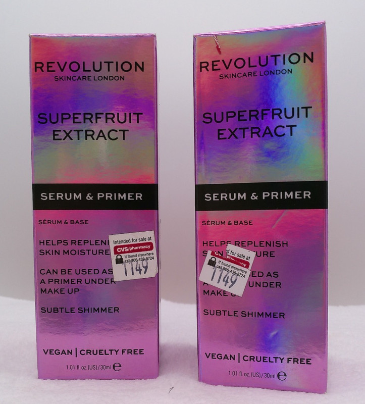 2 X Revolution Superfruit Extract Serum Primer 1.05 fl oz