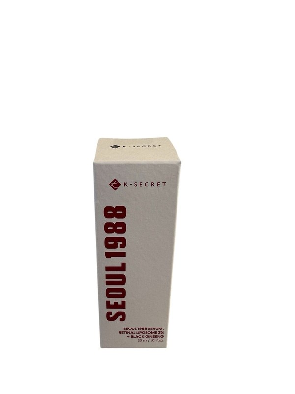 KSECRET SEOUL 1988 Serum : Retinal Liposome 2% + Black Ginseng, 30ml/1.01fl.oz |
