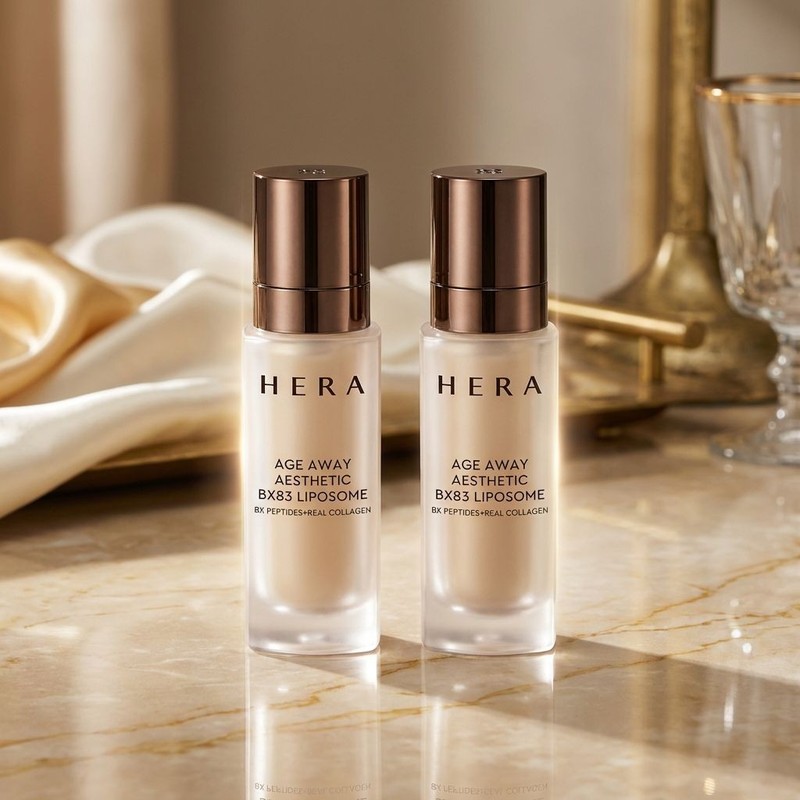 HERA Age Away Aesthetic BX83 Liposome 40ml (20ml+20ml) Anti Aging Serum K-Beauty