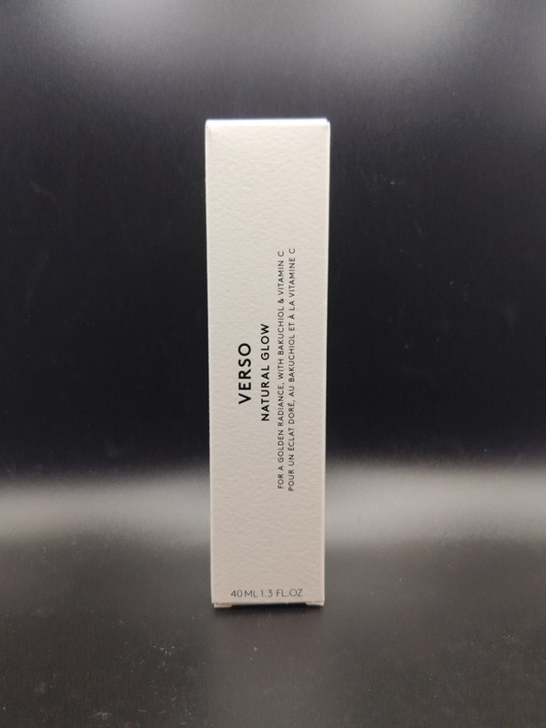 VERSO Natural Glow Bakuchiol Vitamin C 40 ml 1.3 oz Full Size NIB